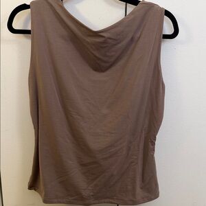 Abercrombie & Fitch Women's Brown Sleeveless Blouse